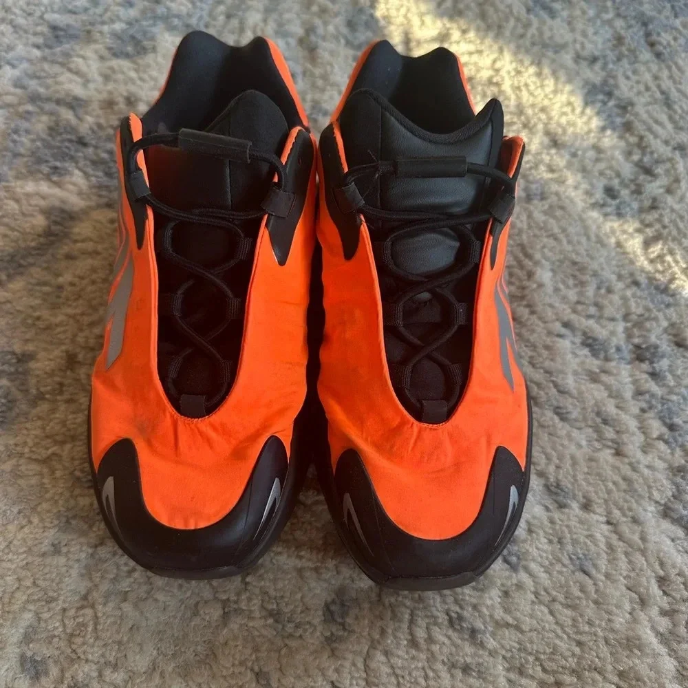 Adidas Yeezy Boost 700 MNVN Orange Tech Runner Y2K Streetwear Sneakers 3.5
